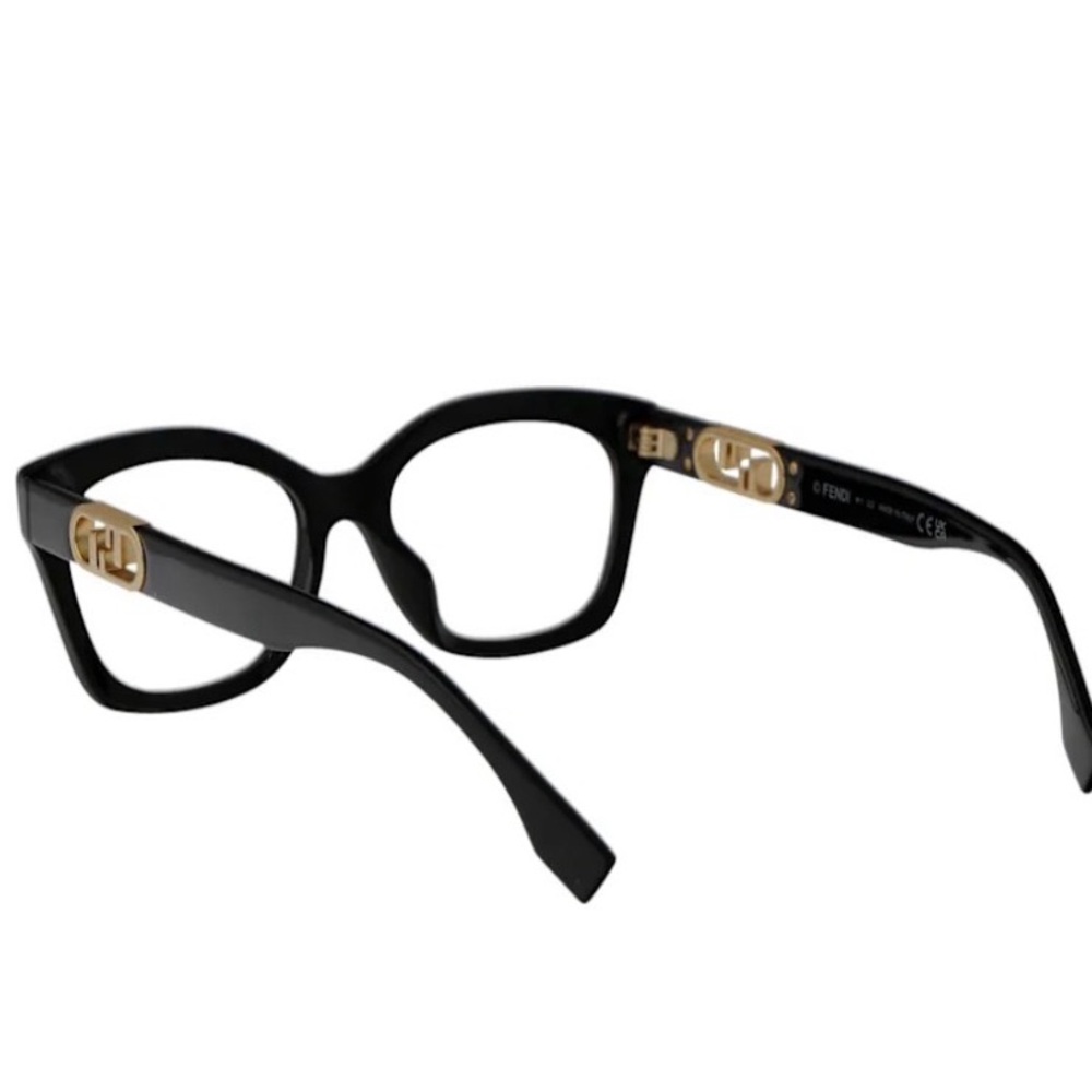 Fendi Women's Brown Square Eyeglasses Model #FE500391 050 52017 145 B Sz S M - Picture 8 of 9